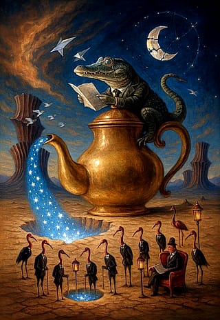 Celestial Tea and the Council of Birds'