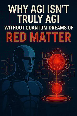 Why AGI Isn’t Truly AGI Without Quantum Dreams of Red Matter'
