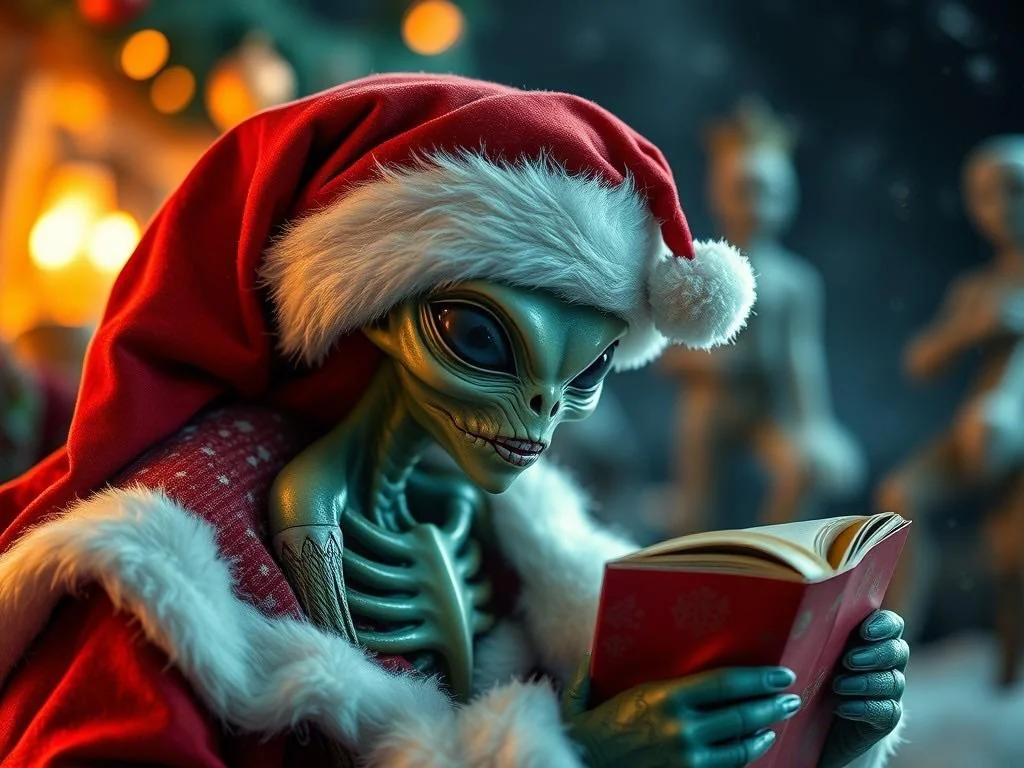 Alien Santa picture 2 of 4