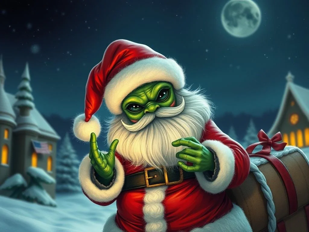 Alien Santa picture 3 of 4