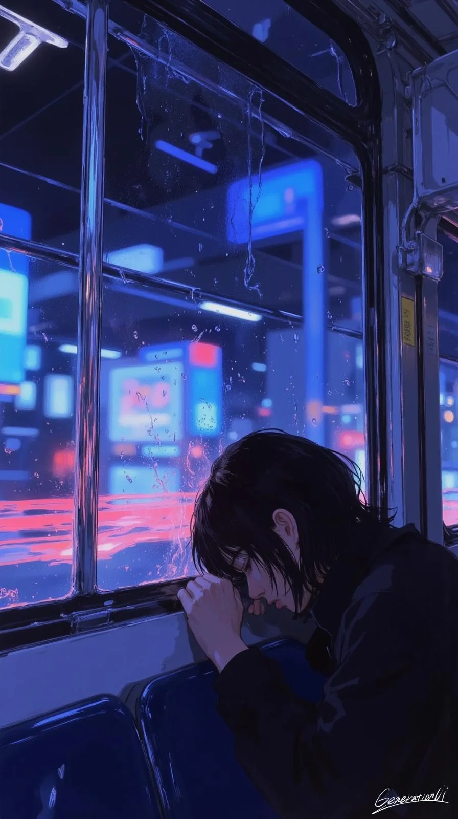 The Bus Moves On, But My Heart Stays Still / Phone Wallpaper Archives picture 1 of 1