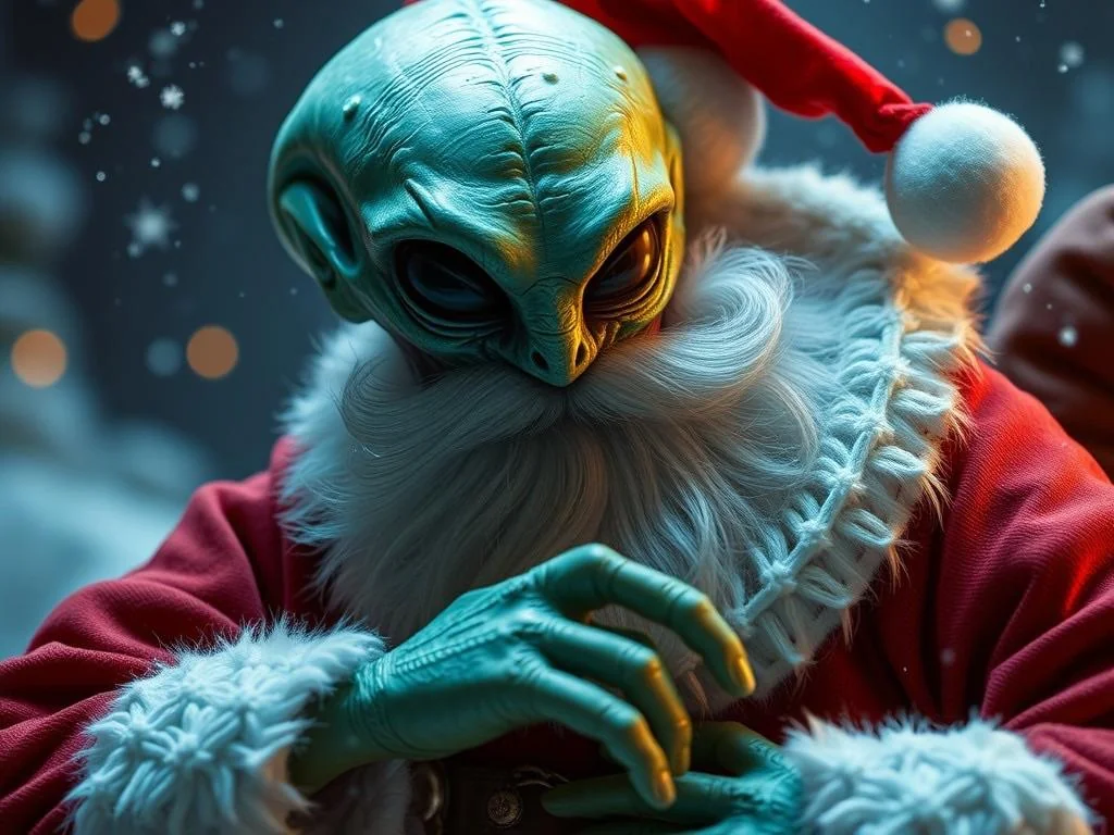 Alien Santa picture 4 of 4