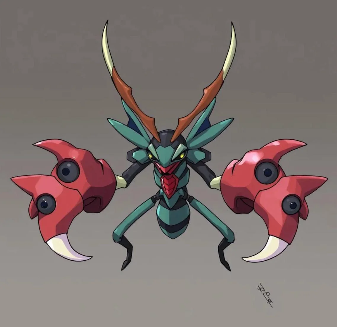 Had the ai attempt to make an insectoid yugioh monster, what atk/def do you think it would have, I think for stars it would be a 4 picture 1 of 1