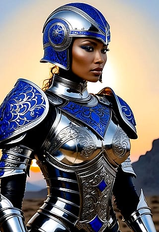 Ornate armor'