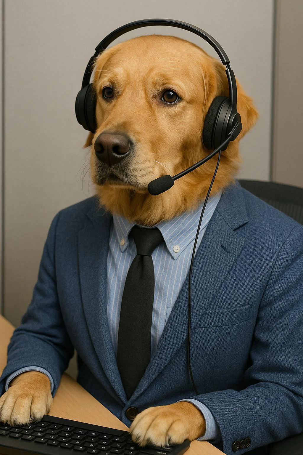 Call center dog picture 1 of 1