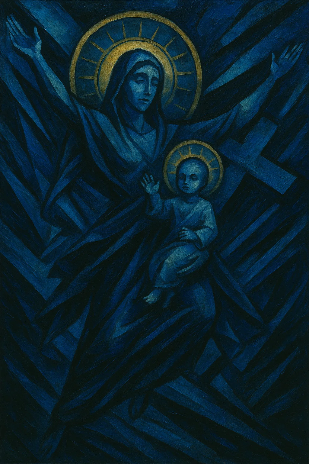 The Virgin Mary with Jesus picture 1 of 1