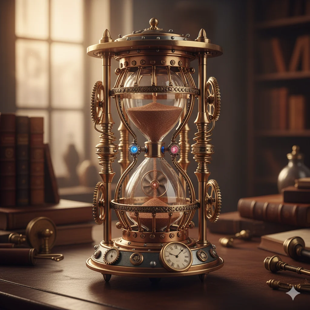 Steampunk Hourglass picture 1 of 1