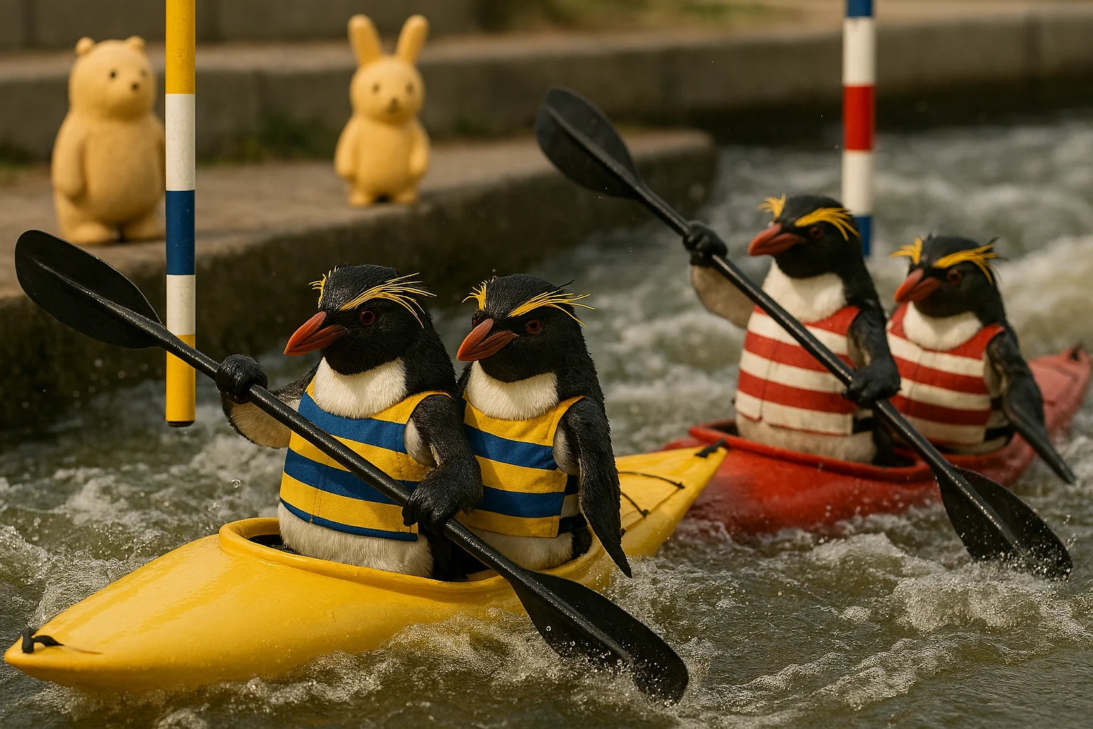 Kayak Penguin Pairs picture 1 of 1