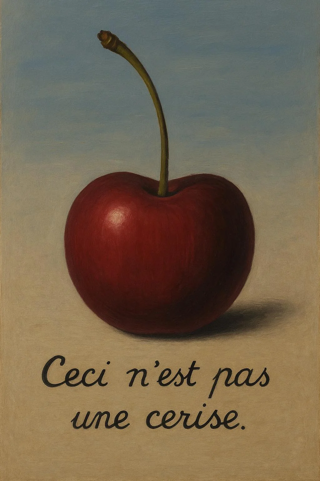 An homage to Magritte picture 1 of 1
