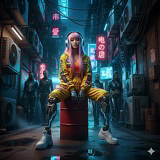 Cyberpunk a depressing future'
