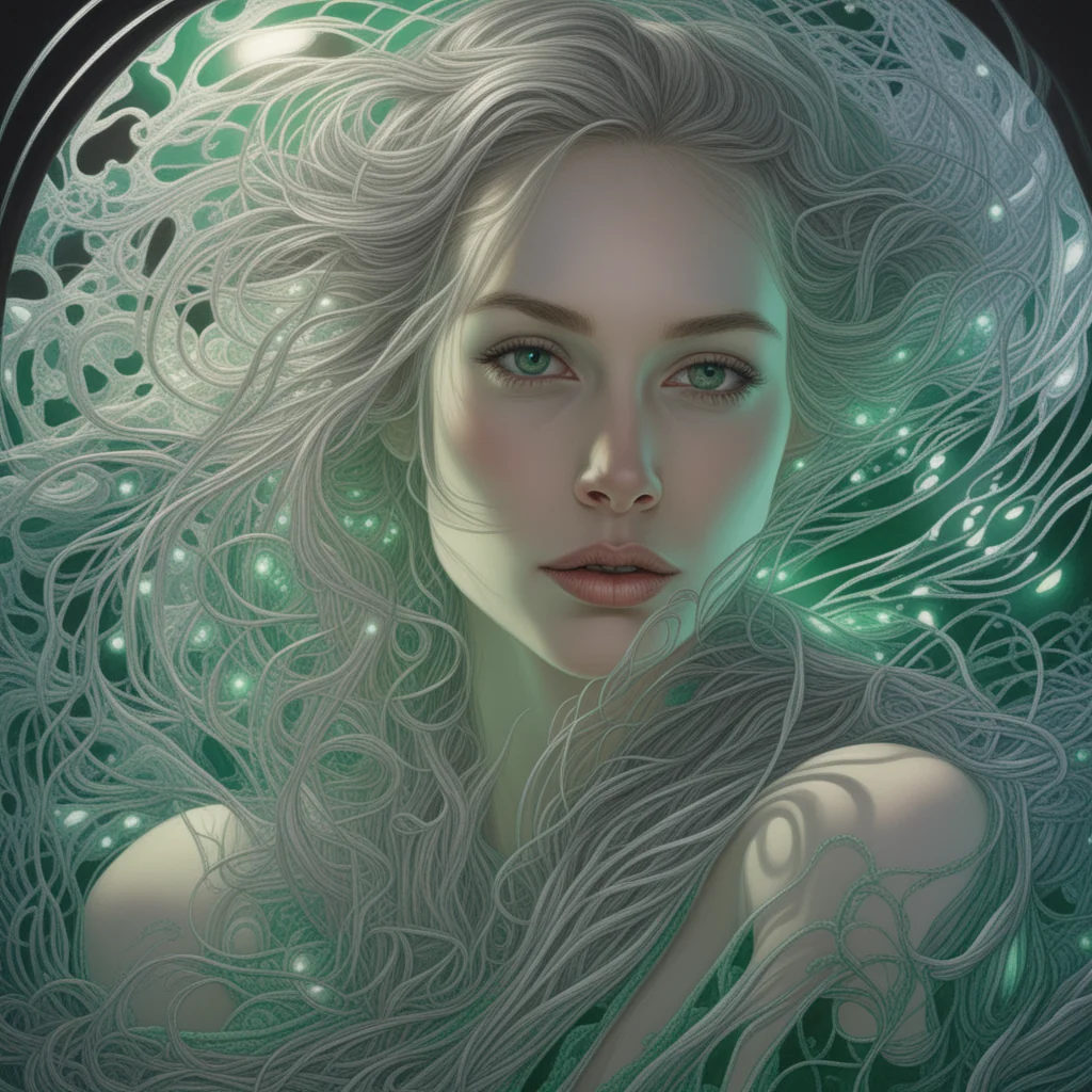 Silver Gaze In Green picture 1 of 1