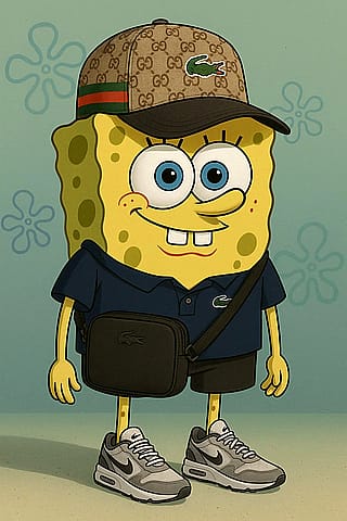 SpongeBob X Lacoste Collection 🤧'