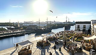 Commercial port (historical recreation)'