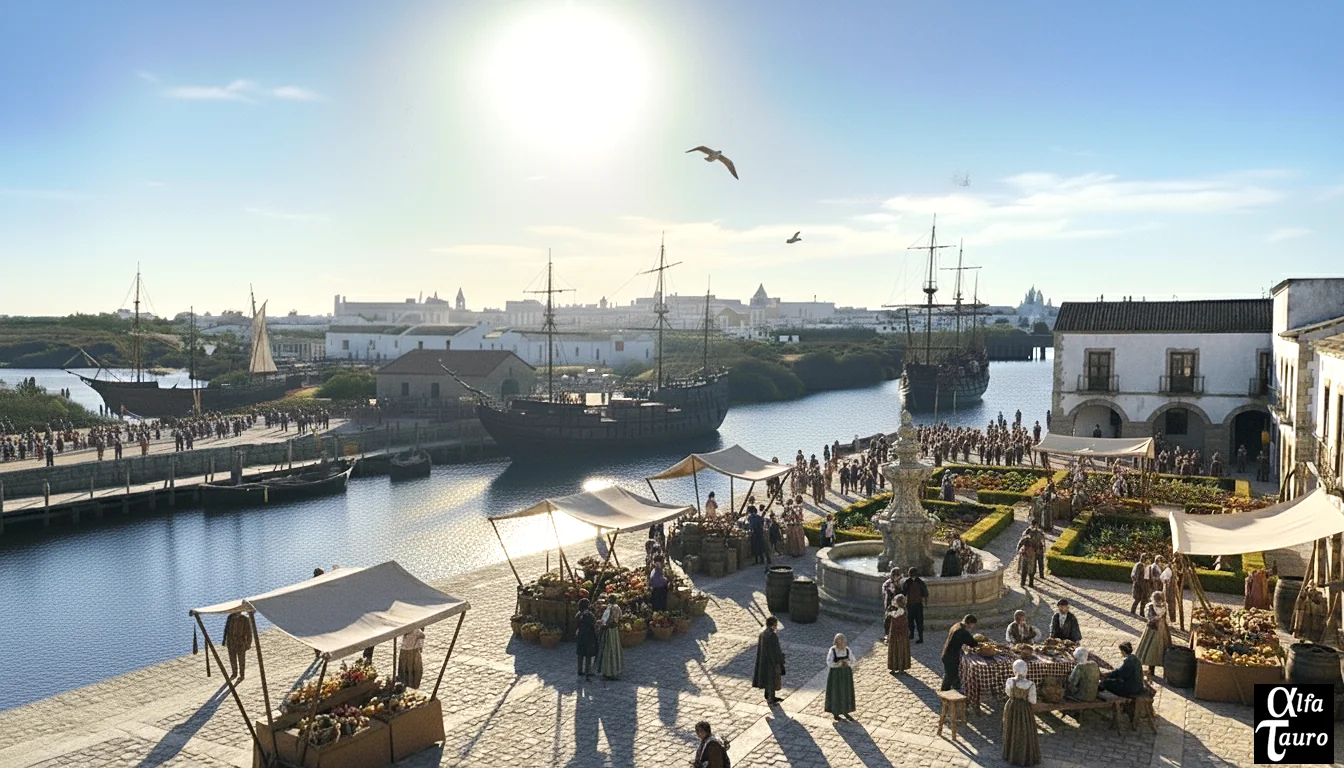 Commercial port (historical recreation) picture 1 of 1