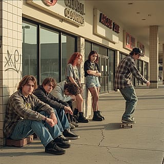 Lost American youth in the 90s'