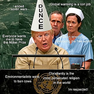 Hes a stable genius!'