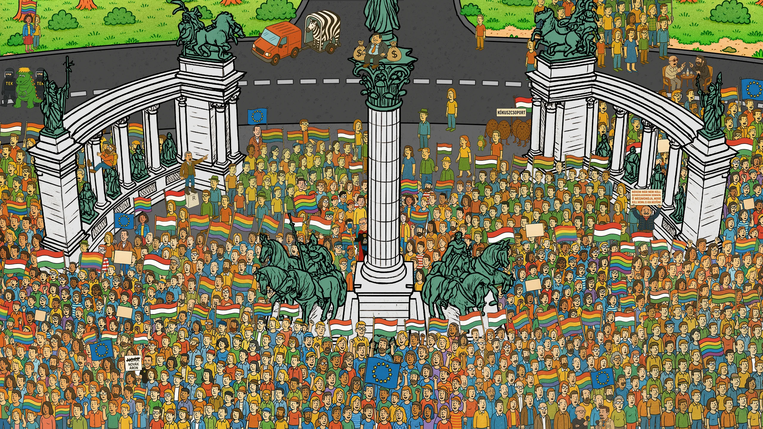 AI + Photoshop workflow: 9.5 hours of work compressed into a 5.5 min timelapse – from zero to finished poster picture 1 of 1