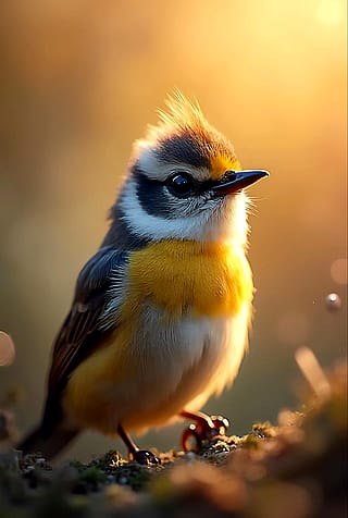 Gorgeous little bird'