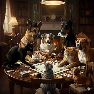 They play monoply together'