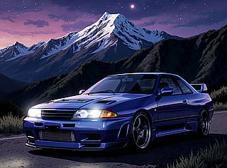Skyline in the Mountains'