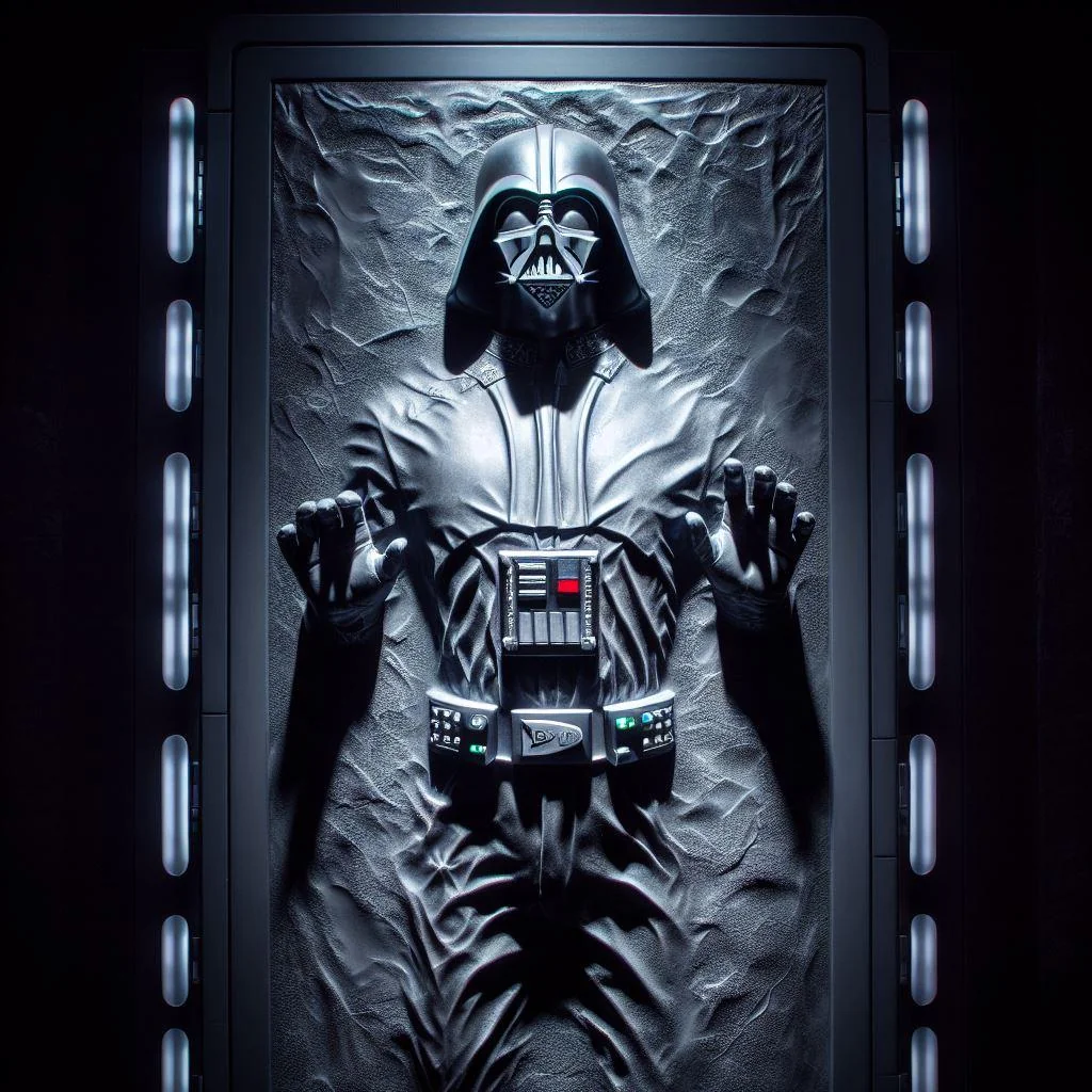 Darth Vader Frozen in Carbonite picture 1 of 1