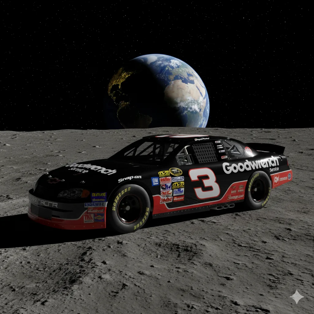 Racing in the moon?! hmm.... picture 1 of 1