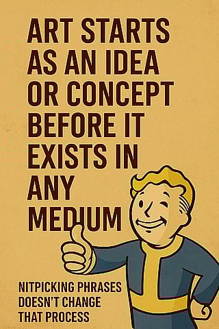 The subjectivity of Art, is not an objective truth'
