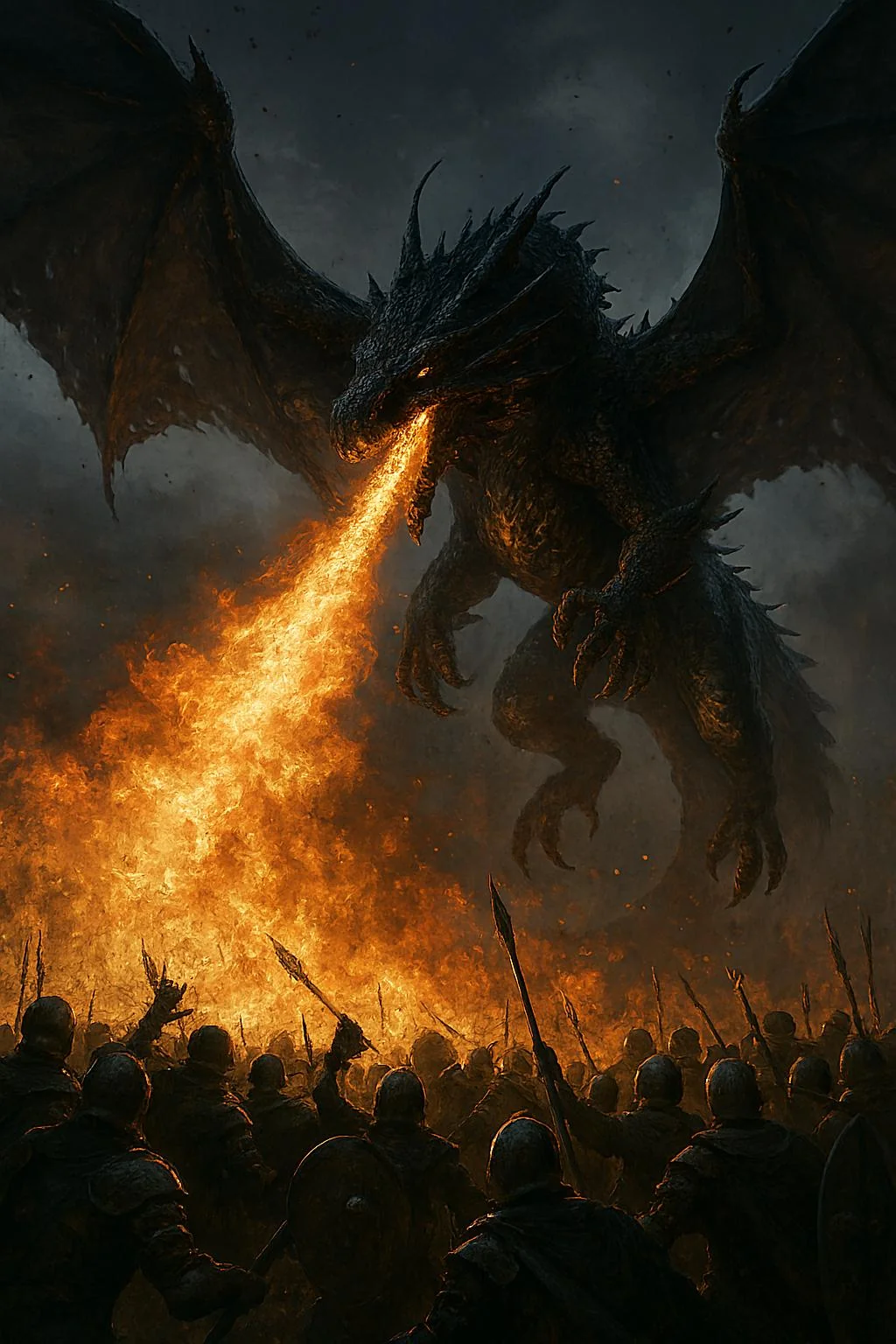 The last stand beneath the flames picture 1 of 1