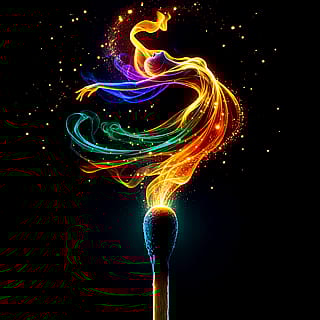 Flame-nco dancer!'