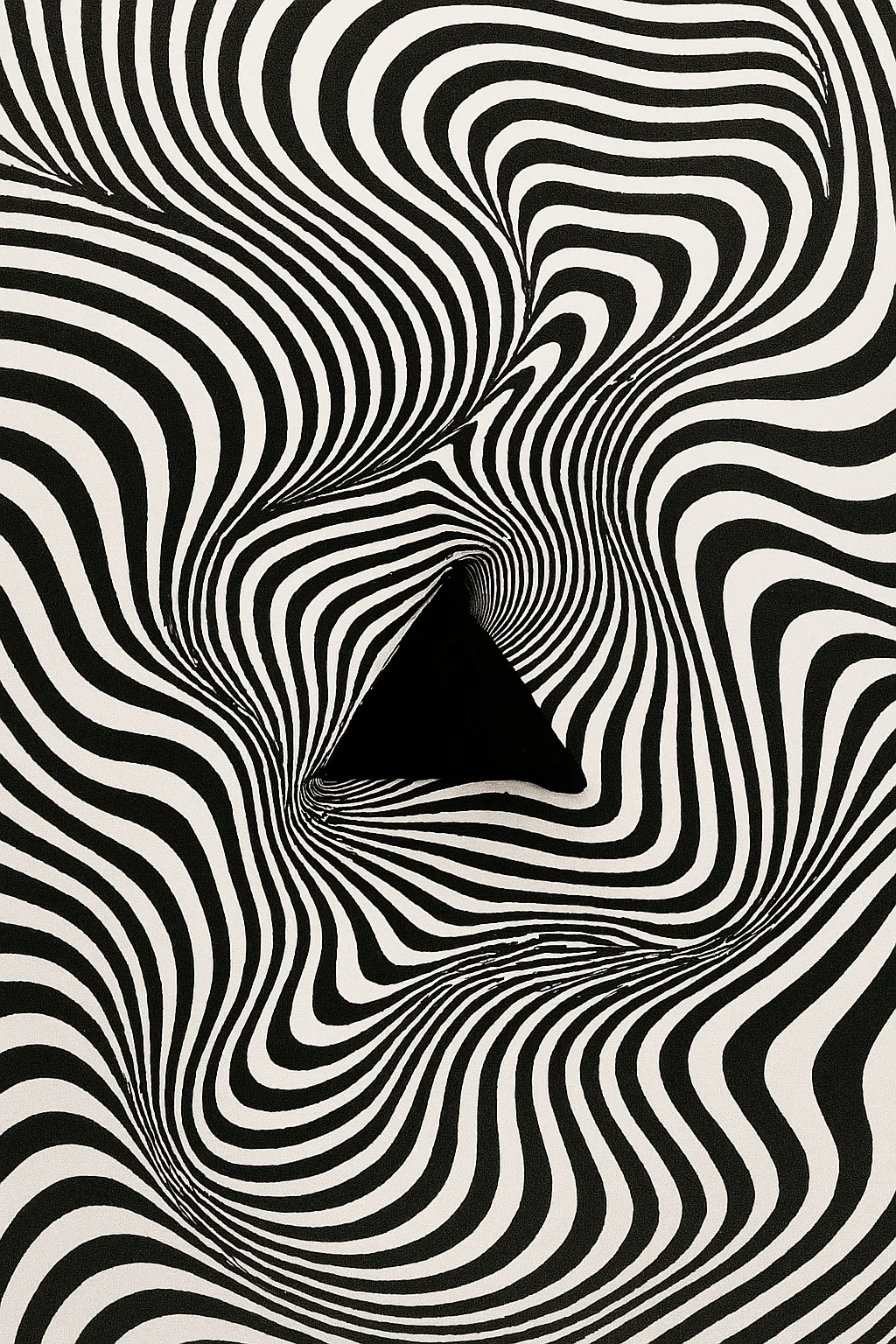 Triangle optical illusion. Co Pilot picture 1 of 1