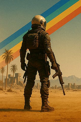 Arc Raiders inspired wallpaper.'