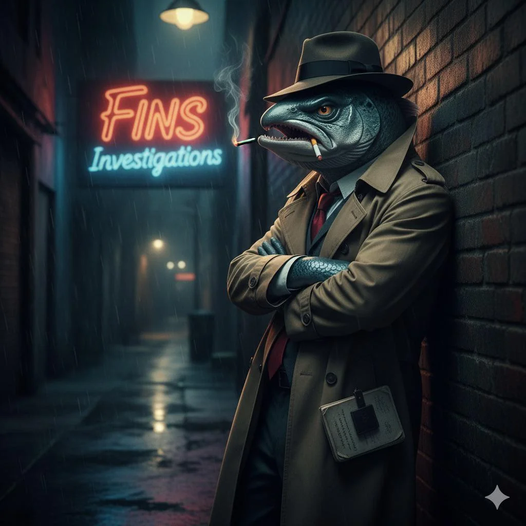 Salmon investigator with a truly fishy attitude! picture 1 of 1