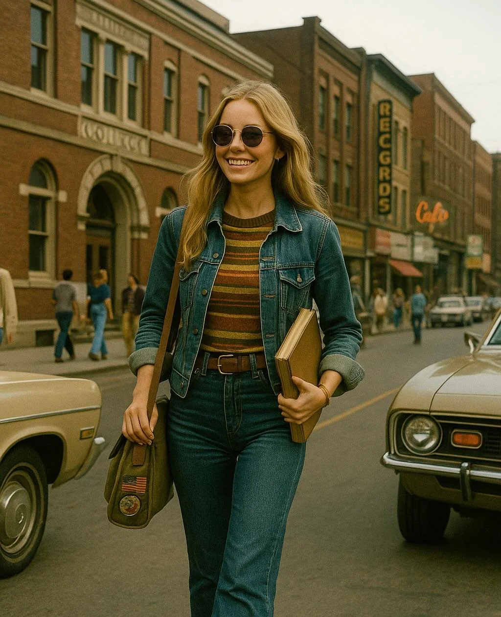 1970s Blonde Woman Aesthetic picture 3 of 20