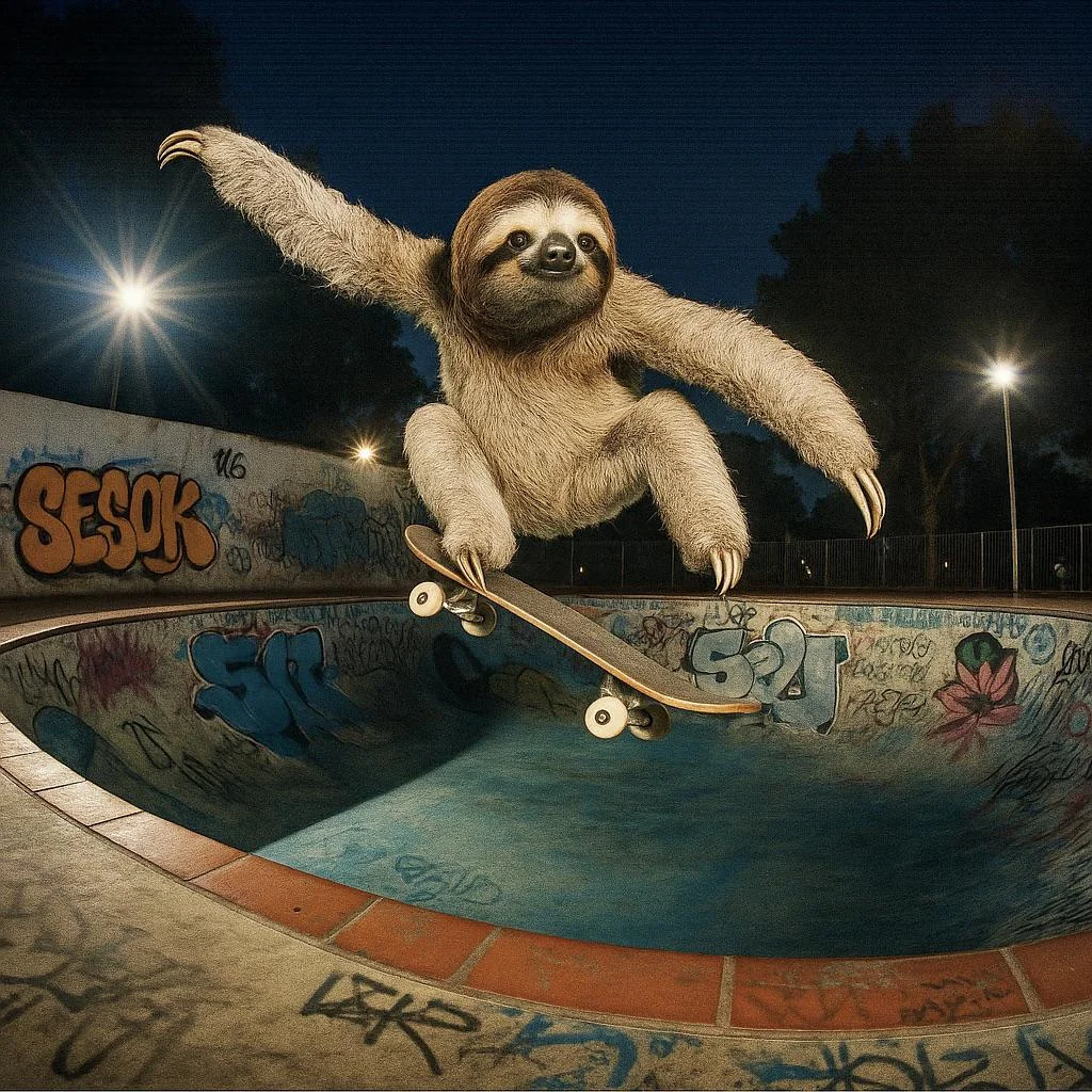 it may take him a ridiculous amount of time to complete even a simple ollie, but that’s why he’s the best! picture 1 of 1