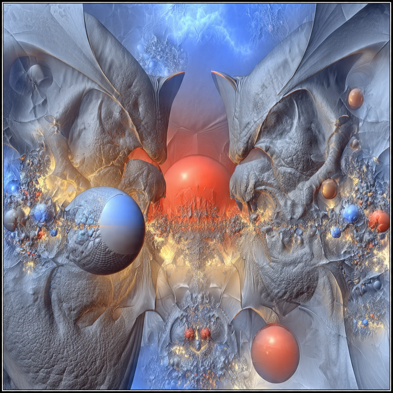 Eternal Eclipse Symphony: Fractal Chimeras Unleashed picture 1 of 1