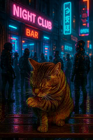 Cybercat'