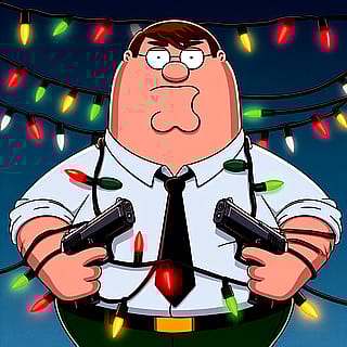 “Now I have a machine gun. Ho ho ho.”'