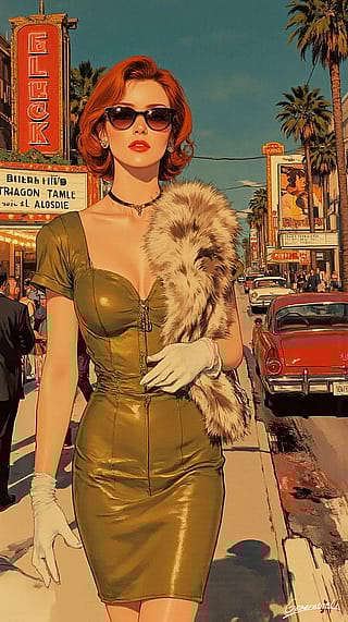 Glamour Street, 4 PM / Phone Wallpaper Archives'