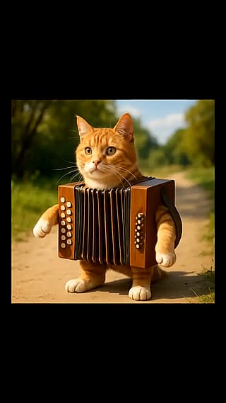 Kitty accordion'