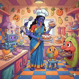 what is the flavor of the cake? JAI KALI MA !'