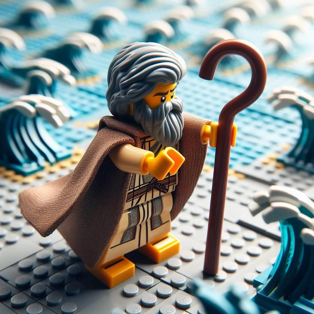 “Lego my Legos!” - Lego Moses picture 1 of 1
