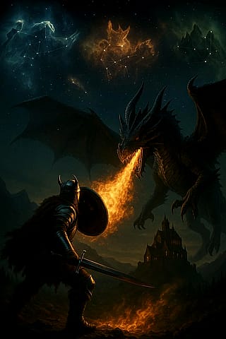 Just another quiet night blocking dragon breath with medieval Home Depot gear 🔥🛡️'