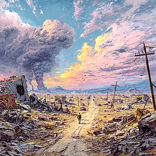 Apocalyptic landscape'