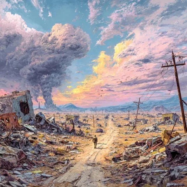 Apocalyptic landscape picture 1 of 1