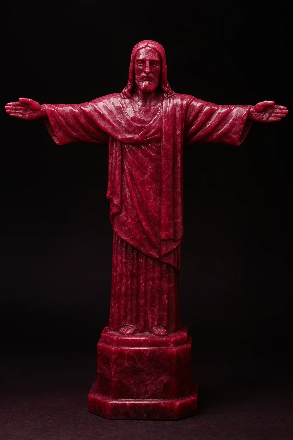 Blood Of Christ (Carved from Ruby) picture 1 of 1
