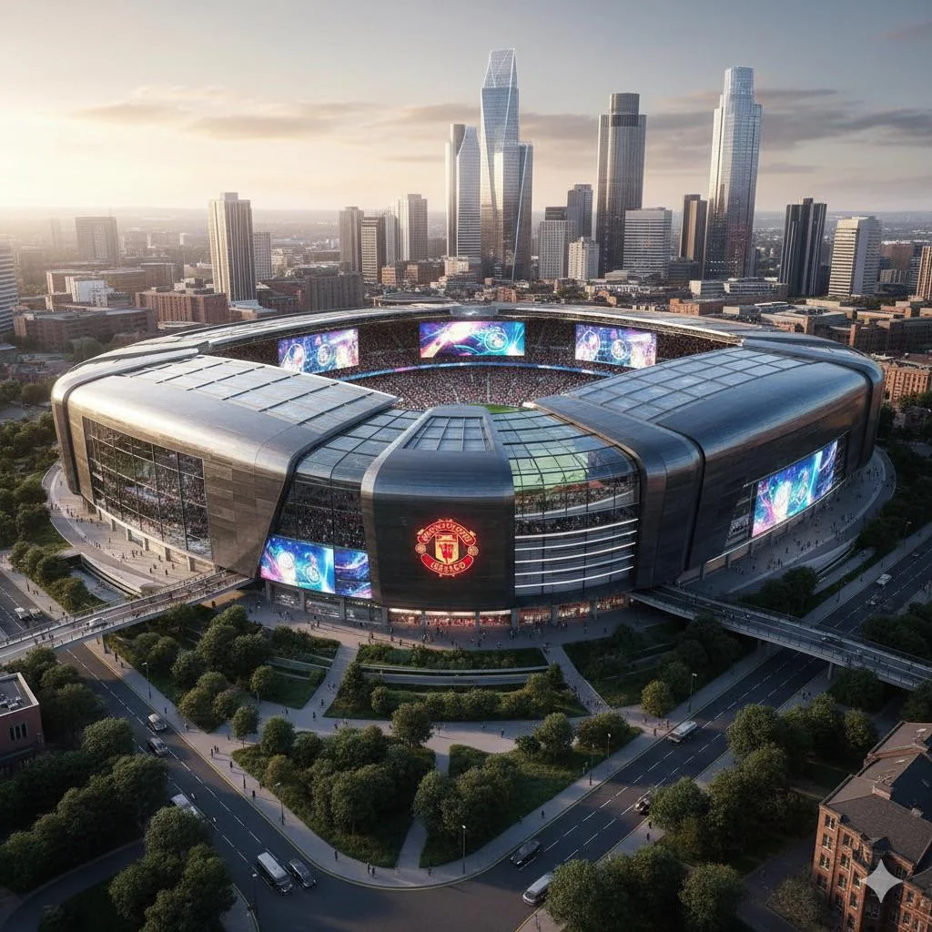 Manchester United stadium in 15 years picture 1 of 1