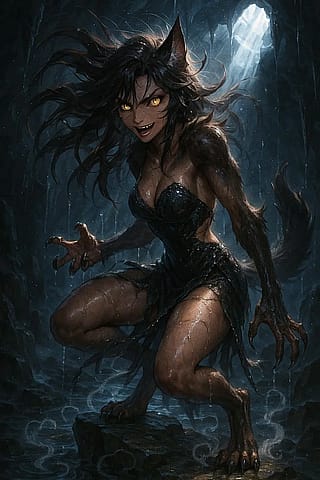 Werewolf girl'