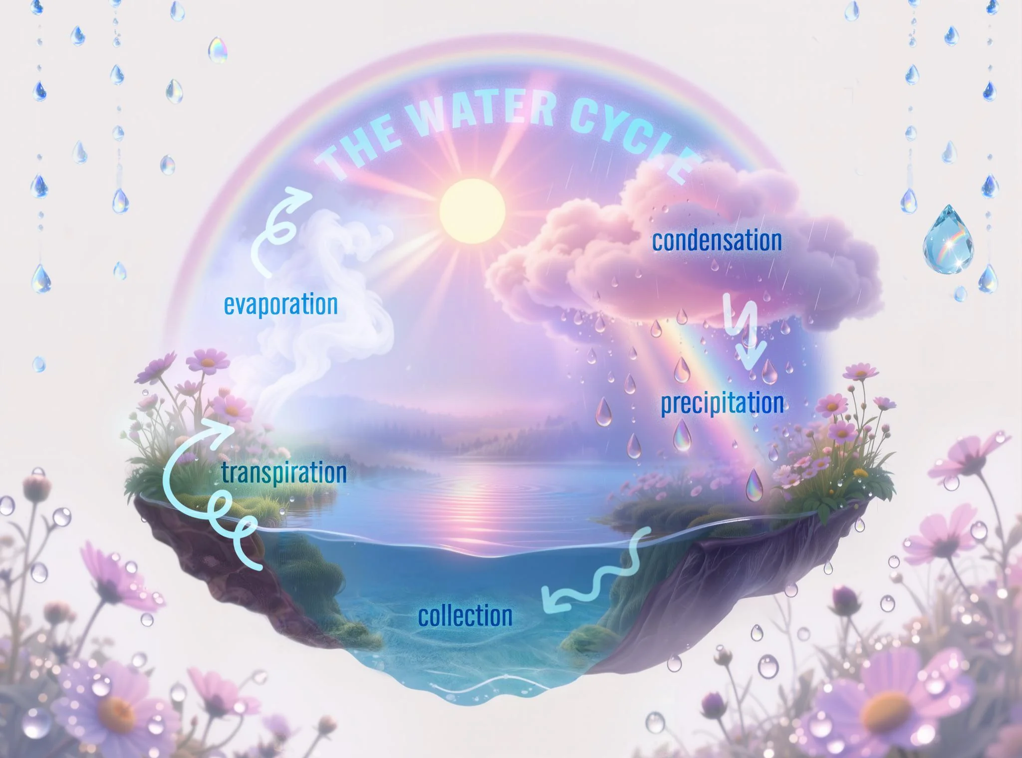 ethereal water cycle diagram picture 1 of 1