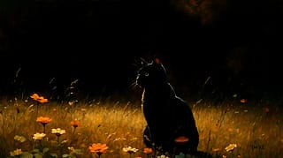 The Black Cat, John Emmett, 2025'