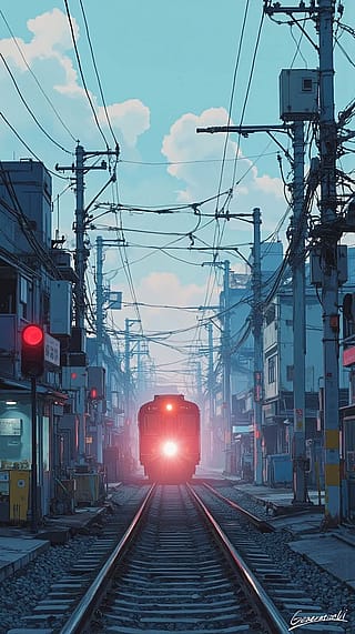 Beyond the Quiet Crossing / Phone Wallpaper Archives'